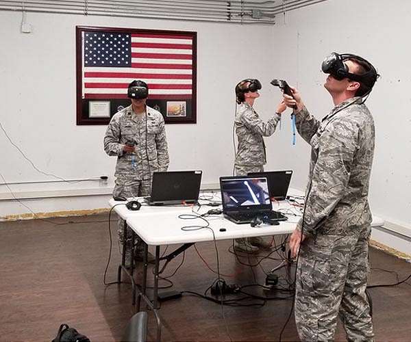 Air Force tests suicide prevention training with virtual reality system