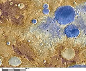 Ancient snowfall likely carved Martian valleys