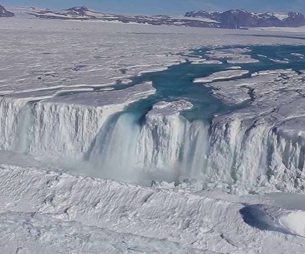 Antarctica's glacier-damming ice shelves at risk