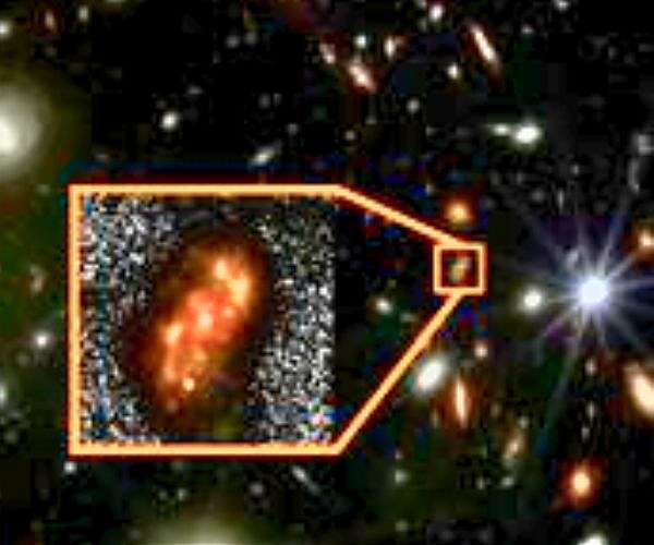 JWST spots early Milky Way style spiral galaxy Alaknanda