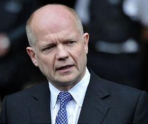 Mideast peace a priority: Hague