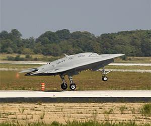 First East Coast Flight of X-47B Autonomous Unmanned Aircraft