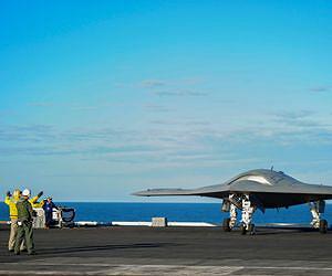 Northrop Grumman, US Navy Complete At-Sea Deck Handling Trials of X-47B Unmanned Demonstrator