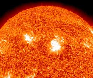 Giant solar flare detected