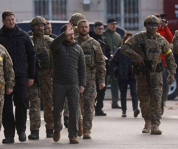 Zelensky hails 'heroism' of soldiers fighting 'tough battles'