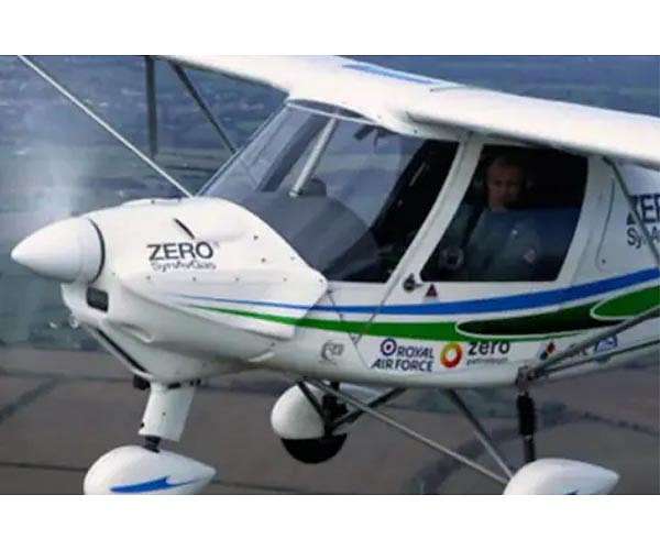Britain's RAF claims world first e-fuel flight
