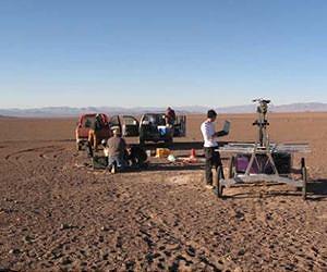 Autonomous Rover Drills Underground in the Atacama