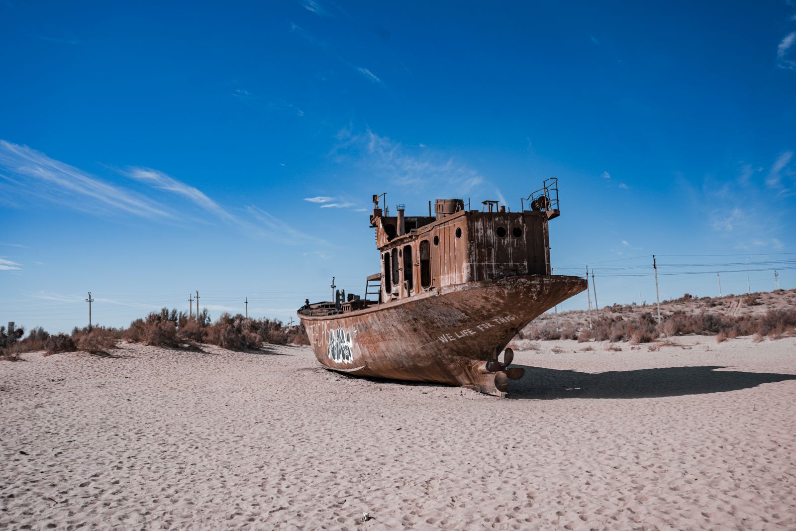 Kazakh fisherman North Aral