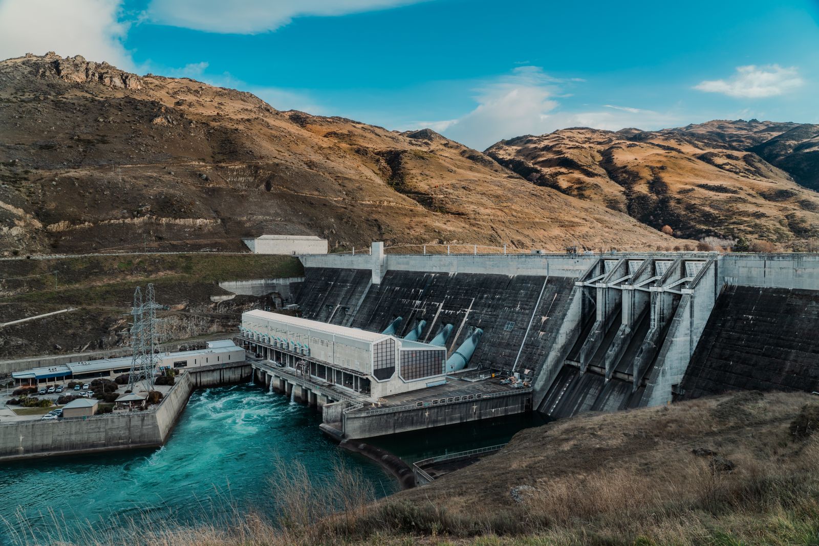 pumped hydro turbine hall