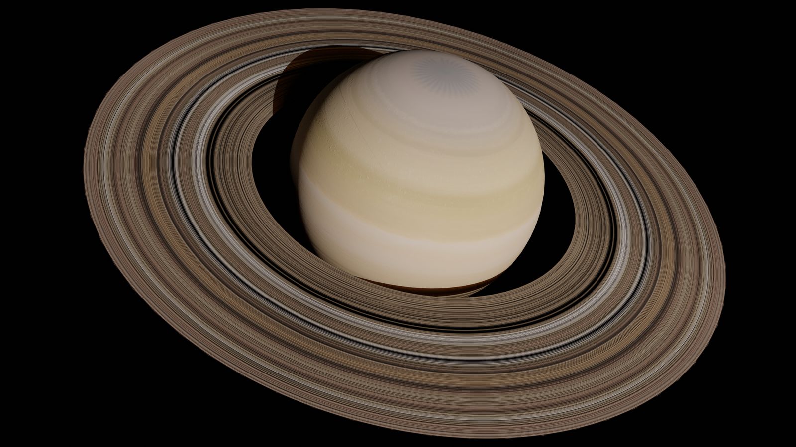Titan's atmosphere is roughly four times denser than Earth's while its gravity is only one-seventh as strong, which means a human standing on Saturn's largest moon could strap wings to their arms and, in principle, take off under their own muscle power
