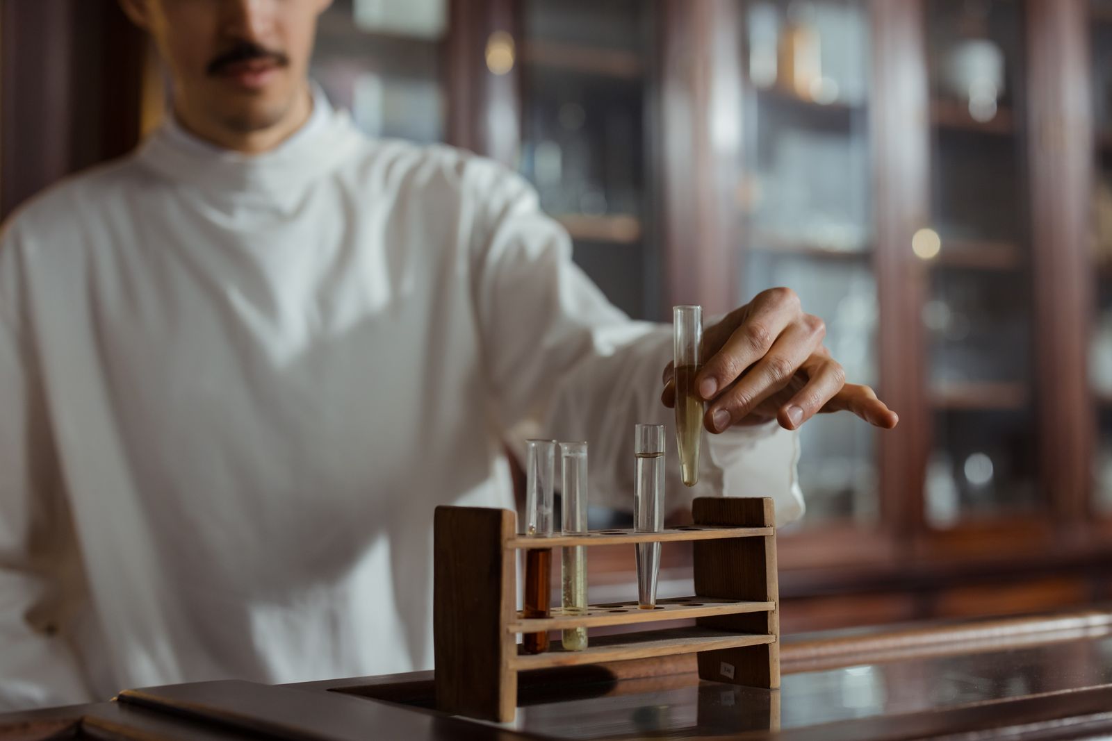 Victorian glass cylinders experiment