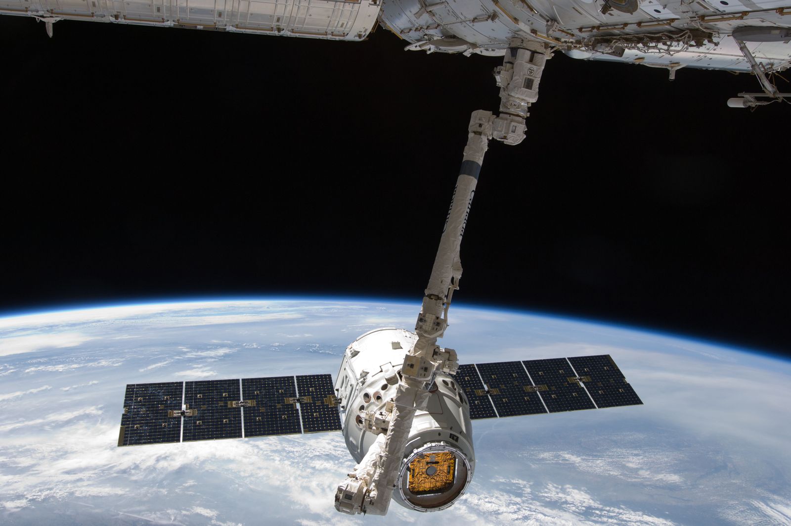 astronaut Earth orbit